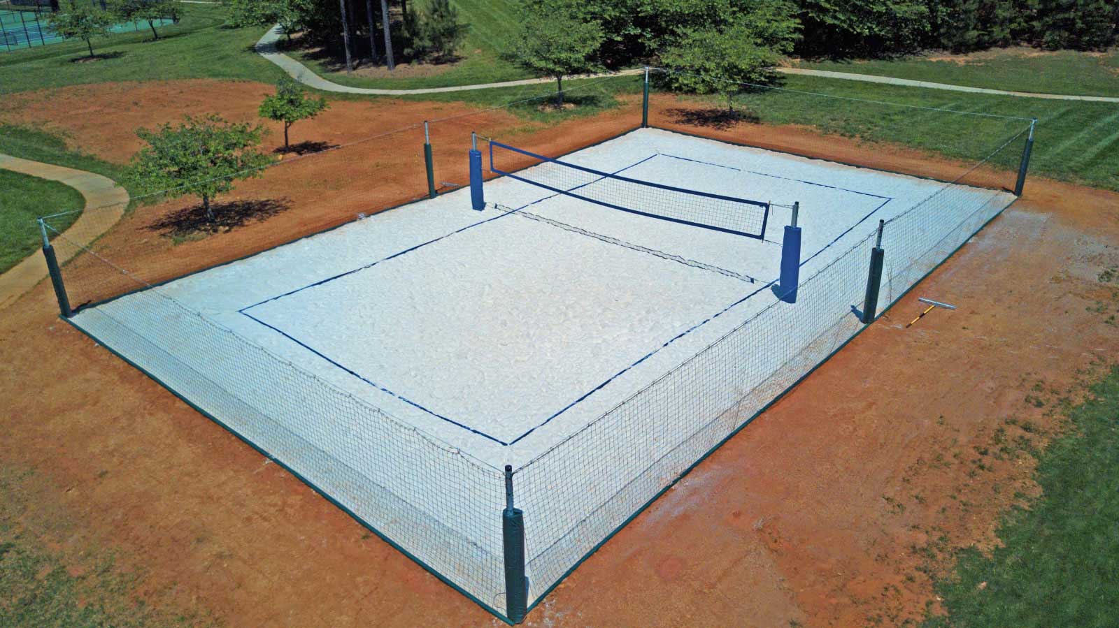 How To Construct A Volleyball Court VolleyballUSA com